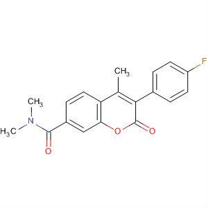 915372-64-4  2H-1-Benzopyran-7-carboxamide,3-(4-fluorophenyl)-N,N,4-trimethyl-2-oxo-