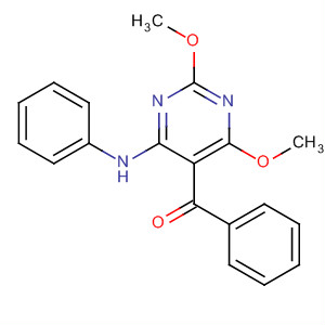 91546-15-5  Methanone, [2,4-dimethoxy-6-(phenylamino)-5-pyrimidinyl]phenyl-