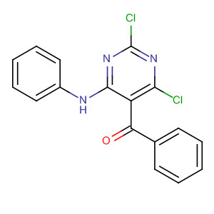 91546-35-9  Methanone, [2,4-dichloro-6-(phenylamino)-5-pyrimidinyl]phenyl-
