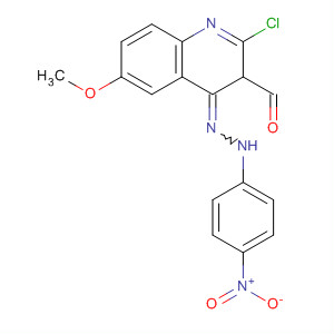 915695-88-4  3-Quinolinecarboxaldehyde, 2-chloro-6-methoxy-,2-(4-nitrophenyl)hydrazone
