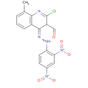 915695-93-1  3-Quinolinecarboxaldehyde, 2-chloro-8-methyl-,2-(2,4-dinitrophenyl)hydrazone