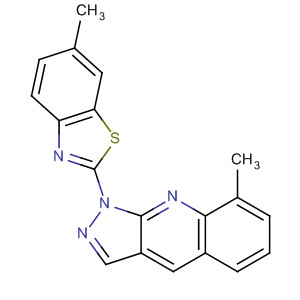 915696-16-1  1H-Pyrazolo[3,4-b]quinoline, 8-methyl-1-(6-methyl-2-benzothiazolyl)-