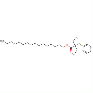 915696-56-9  Butanoic acid, 2-ethyl-2-(phenylthio)-, hexadecyl ester