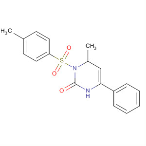 915716-46-0  2(1H)-Pyrimidinone,3,6-dihydro-6-methyl-1-[(4-methylphenyl)sulfonyl]-4-phenyl-