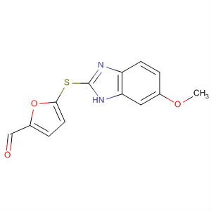 915911-32-9  2-Furancarboxaldehyde, 5-[(6-methoxy-1H-benzimidazol-2-yl)thio]-
