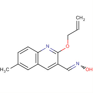915950-09-3  3-Quinolinecarboxaldehyde, 6-methyl-2-(2-propen-1-yloxy)-, oxime