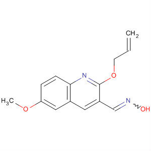 915950-11-7  3-Quinolinecarboxaldehyde, 6-methoxy-2-(2-propen-1-yloxy)-, oxime