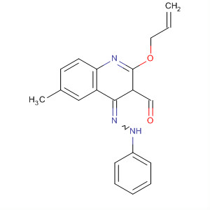 915950-15-1  3-Quinolinecarboxaldehyde, 6-methyl-2-(2-propen-1-yloxy)-,2-phenylhydrazone