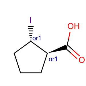 916148-43-1  Cyclopentanecarboxylic acid, 2-iodo-, (1R,2S)-rel-