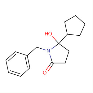 916148-46-4  2-Pyrrolidinone, 5-cyclopentyl-5-hydroxy-1-(phenylmethyl)-