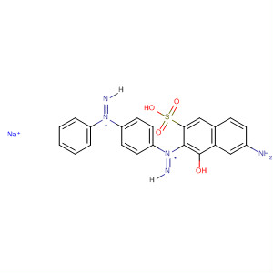 916152-61-9  2-Naphthalenesulfonic acid,6-amino-4-hydroxy-3-[2-[4-(2-phenyldiazenyl)phenyl]diazenyl]-, sodiumsalt (1:1)