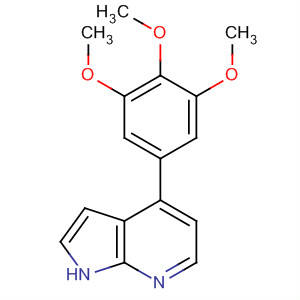 916172-40-2  1H-Pyrrolo[2,3-b]pyridine, 4-(3,4,5-trimethoxyphenyl)-