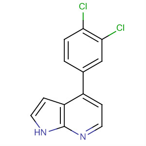 916172-41-3  1H-Pyrrolo[2,3-b]pyridine, 4-(3,4-dichlorophenyl)-
