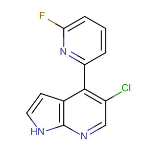 916172-48-0  1H-Pyrrolo[2,3-b]pyridine, 5-chloro-4-(6-fluoro-2-pyridinyl)-
