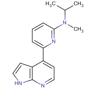 916172-61-7  2-Pyridinamine,N-methyl-N-(1-methylethyl)-6-(1H-pyrrolo[2,3-b]pyridin-4-yl)-
