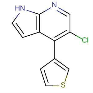 916172-82-2  1H-Pyrrolo[2,3-b]pyridine, 5-chloro-4-(3-thienyl)-