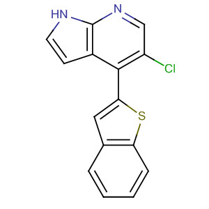 916173-38-1  1H-Pyrrolo[2,3-b]pyridine, 4-benzo[b]thien-2-yl-5-chloro-