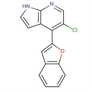 916173-39-2  1H-Pyrrolo[2,3-b]pyridine, 4-(2-benzofuranyl)-5-chloro-