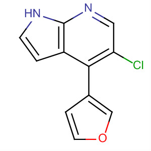 916173-40-5  1H-Pyrrolo[2,3-b]pyridine, 5-chloro-4-(3-furanyl)-