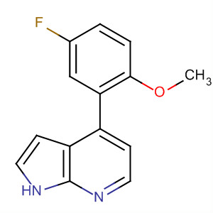 916174-06-6  1H-Pyrrolo[2,3-b]pyridine, 4-(5-fluoro-2-methoxyphenyl)-