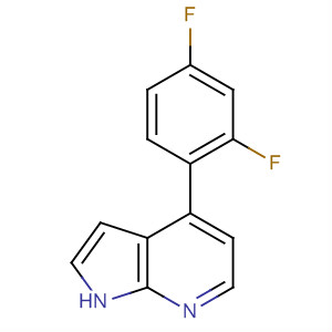 916174-08-8  1H-Pyrrolo[2,3-b]pyridine, 4-(2,4-difluorophenyl)-
