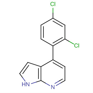 916174-11-3  1H-Pyrrolo[2,3-b]pyridine, 4-(2,4-dichlorophenyl)-