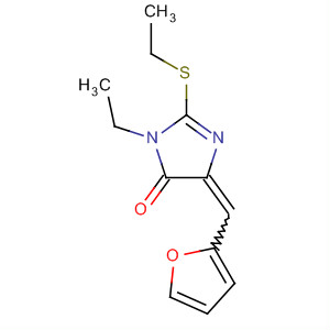 916178-69-3  4H-Imidazol-4-one,3-ethyl-2-(ethylthio)-5-(2-furanylmethylene)-3,5-dihydro-