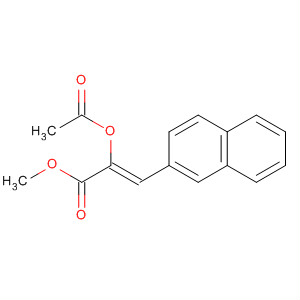 916263-91-7  2-Propenoic acid, 2-(acetyloxy)-3-(2-naphthalenyl)-, methyl ester, (2Z)-