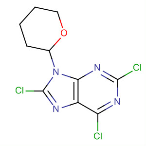 91634-17-2  9H-Purine, 2,6,8-trichloro-9-(tetrahydro-2H-pyran-2-yl)-