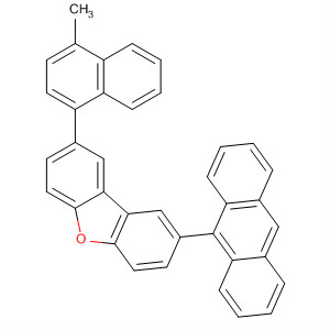 916434-65-6  Dibenzofuran, 2-(9-anthracenyl)-8-(4-methyl-1-naphthalenyl)-