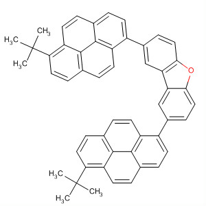 916434-75-8  Dibenzofuran, 2,8-bis[6-(1,1-dimethylethyl)-1-pyrenyl]-
