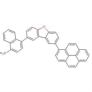 916434-78-1  Dibenzofuran, 2-(4-methyl-1-naphthalenyl)-8-(1-pyrenyl)-