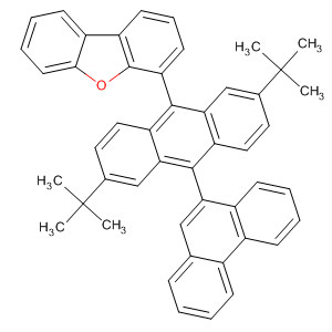 916434-97-4  Dibenzofuran,4-[2,6-bis(1,1-dimethylethyl)-10-(9-phenanthrenyl)-9-anthracenyl]-