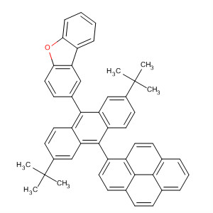 916434-99-6  Dibenzofuran,2-[2,6-bis(1,1-dimethylethyl)-10-(1-pyrenyl)-9-anthracenyl]-