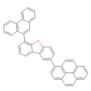 916435-07-9  Dibenzofuran, 6-(9-phenanthrenyl)-2-(1-pyrenyl)-