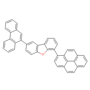 916435-08-0  Dibenzofuran, 2-(9-phenanthrenyl)-6-(1-pyrenyl)-