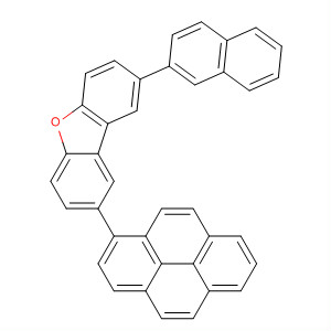 916435-09-1  Dibenzofuran, 2-(2-naphthalenyl)-8-(1-pyrenyl)-