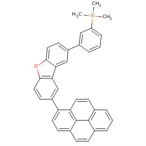 916435-13-7  Dibenzofuran, 2-(1-pyrenyl)-8-[3-(trimethylsilyl)phenyl]-