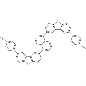 916435-26-2  Dibenzofuran, 2,2'-(1,5-naphthalenediyl)bis[8-(4-methylphenyl)-