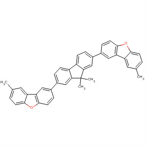 916435-31-9  Dibenzofuran, 2,2'-(9,9-dimethyl-9H-fluorene-2,7-diyl)bis[8-methyl-