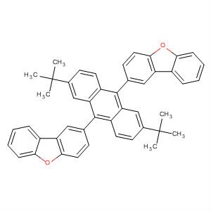 916435-34-2  Dibenzofuran, 2,2'-[2,6-bis(1,1-dimethylethyl)-9,10-anthracenediyl]bis-
