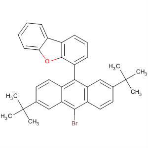 916435-44-4  Dibenzofuran, 4-[10-bromo-2,6-bis(1,1-dimethylethyl)-9-anthracenyl]-