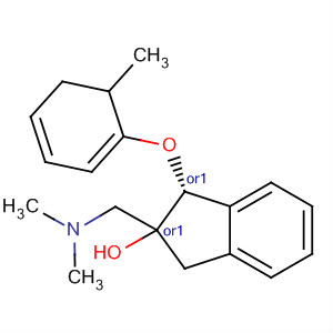 916523-74-5  1H-Inden-2-ol,2-[(dimethylamino)methyl]-2,3-dihydro-1-(2-methylphenoxy)-,(1R,2S)-rel-