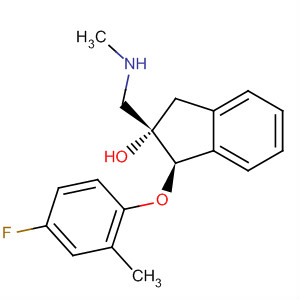 916523-83-6  1H-Inden-2-ol,1-(4-fluoro-2-methylphenoxy)-2,3-dihydro-2-[(methylamino)methyl]-,(1R,2S)-