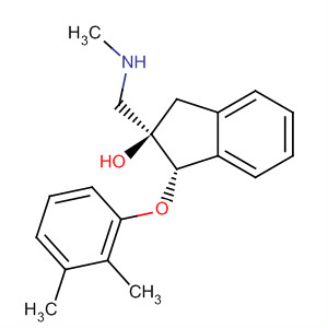 916523-92-7  1H-Inden-2-ol,1-(2,3-dimethylphenoxy)-2,3-dihydro-2-[(methylamino)methyl]-, (1S,2R)-