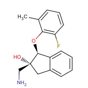 916524-22-6  1H-Inden-2-ol,2-(aminomethyl)-1-(2-fluoro-6-methylphenoxy)-2,3-dihydro-, (1S,2R)-