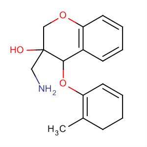 916524-71-5  2H-1-Benzopyran-3-ol,3-(aminomethyl)-3,4-dihydro-4-(2-methylphenoxy)-, (3R,4R)-