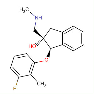 916525-26-3  1H-Inden-2-ol,1-(3-fluoro-2-methylphenoxy)-2,3-dihydro-2-[(methylamino)methyl]-,(1R,2S)-