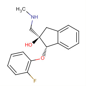 916525-31-0  1H-Inden-2-ol,1-(2-fluorophenoxy)-2,3-dihydro-2-[(methylamino)methyl]-, (1S,2R)-