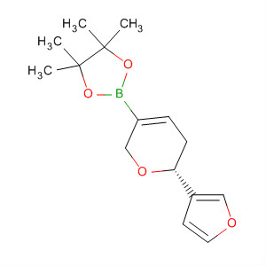 916593-47-0  2H-Pyran,2-(3-furanyl)-3,6-dihydro-5-(4,4,5,5-tetramethyl-1,3,2-dioxaborolan-2-yl)-, (2R)-